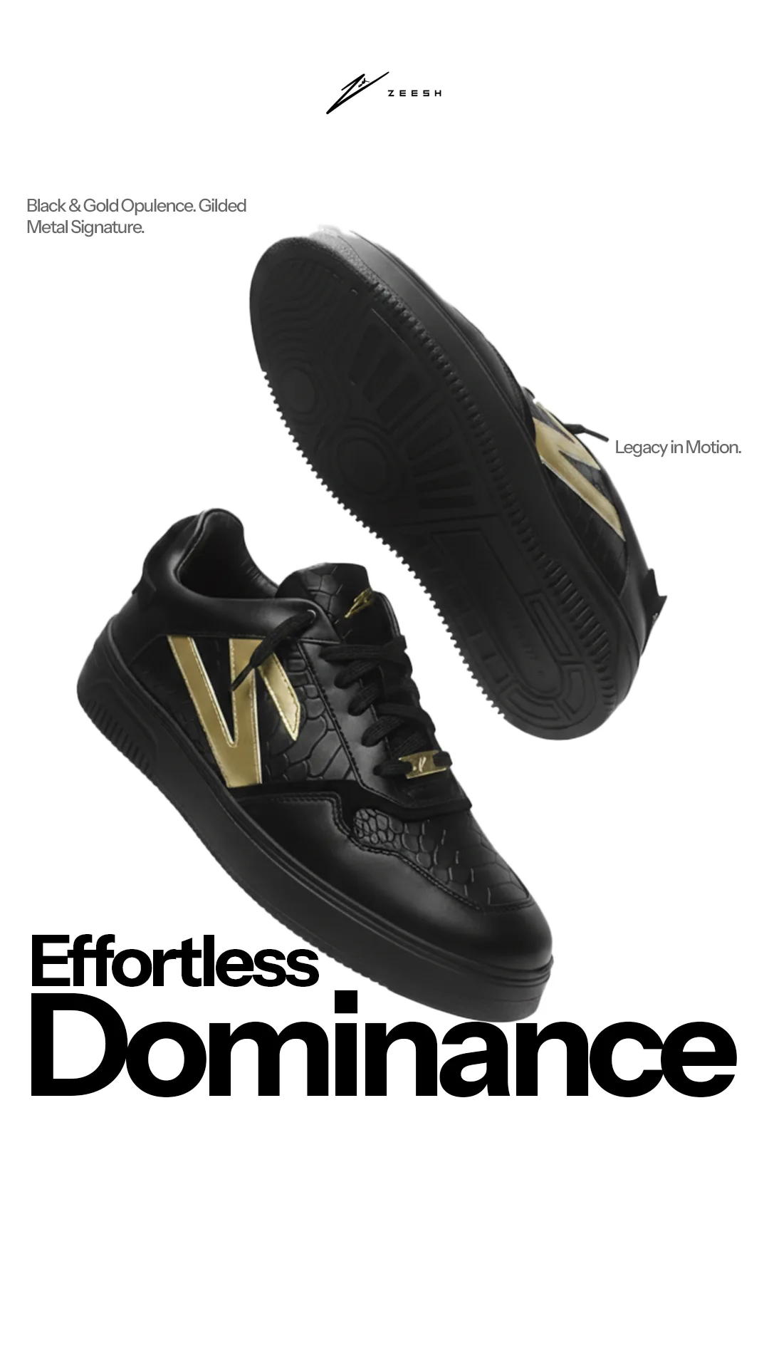 Static ad creative: "Dominance"